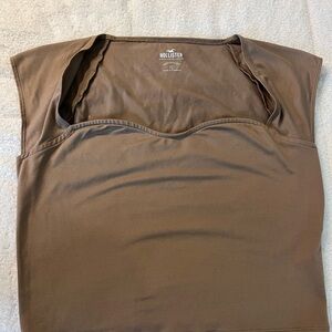 Hollister sweetheart neck line top